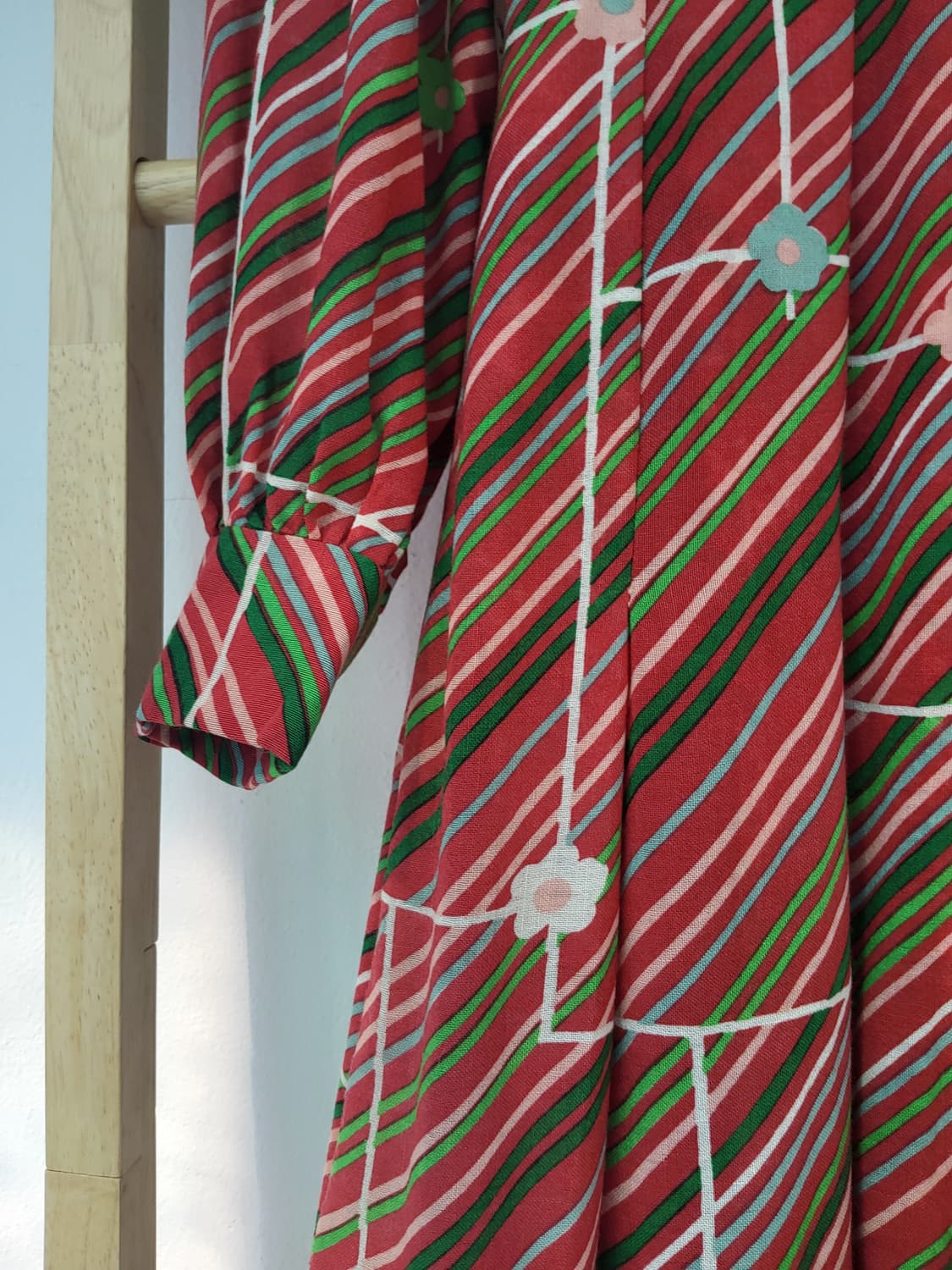 레트로 플라워 빈티지 원피스 상품이미지5