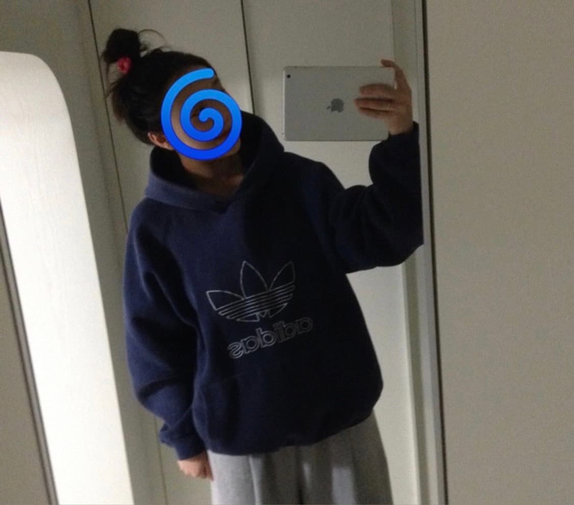 Adidas logo hoodie 상품이미지2