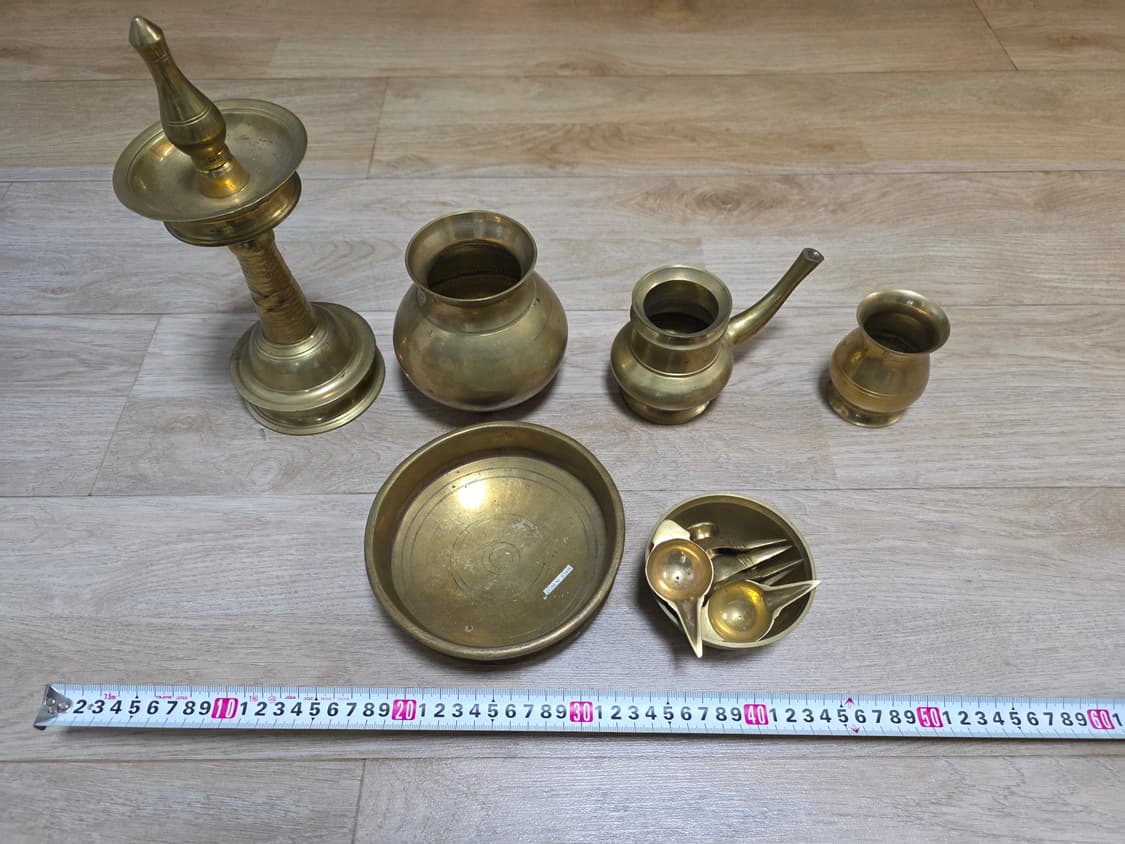 황동 아유르베다(아로마) 용품 세트 상품이미지1