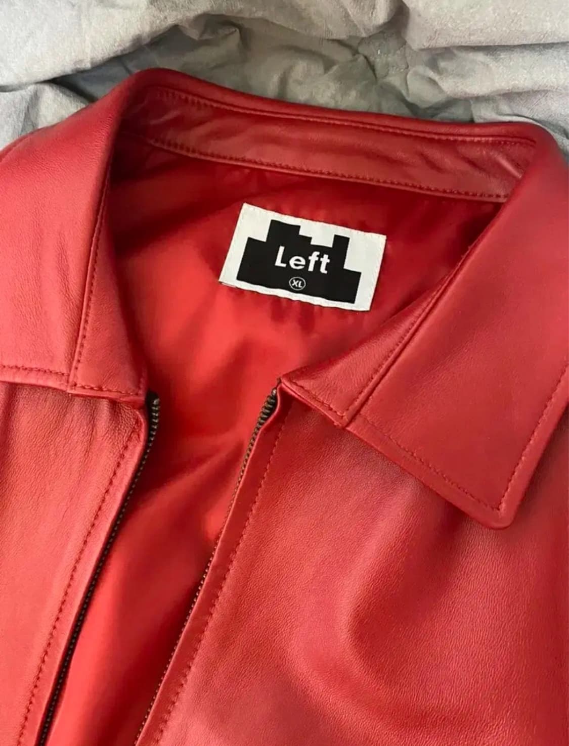 [XL] 레프트서울 레더자켓 양가죽자켓 램스킨 상품이미지1