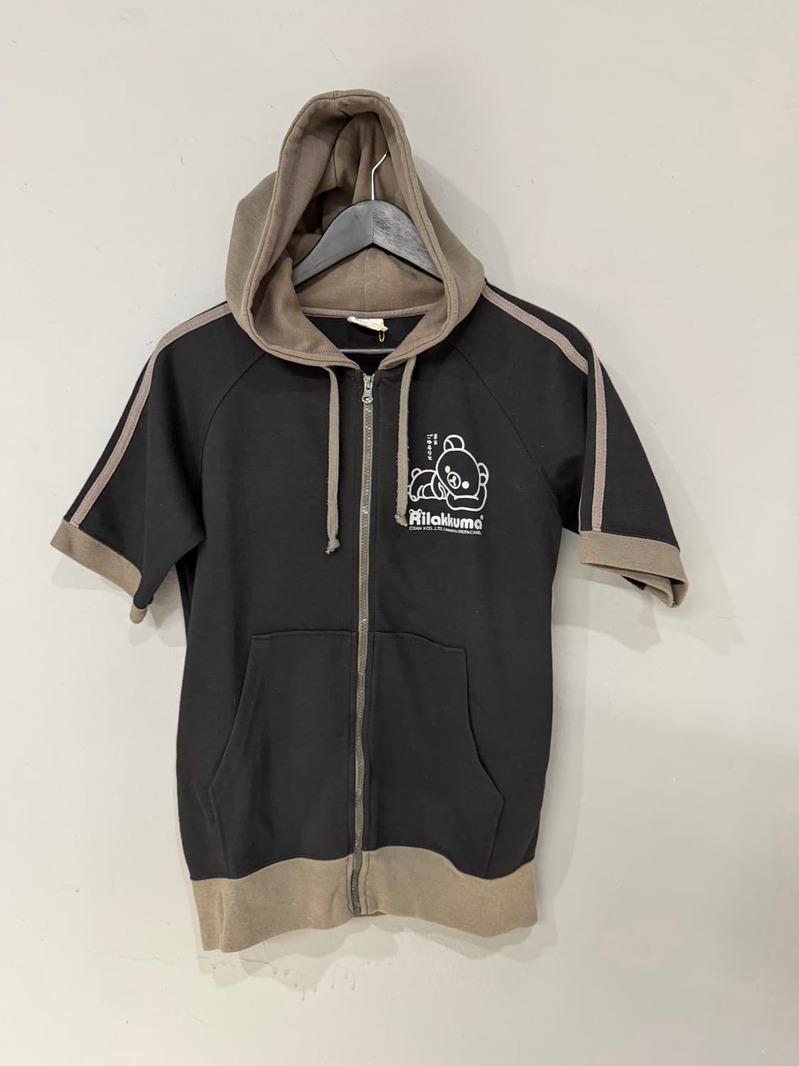 Rilakkuma back printing hood zip-up 상품이미지8