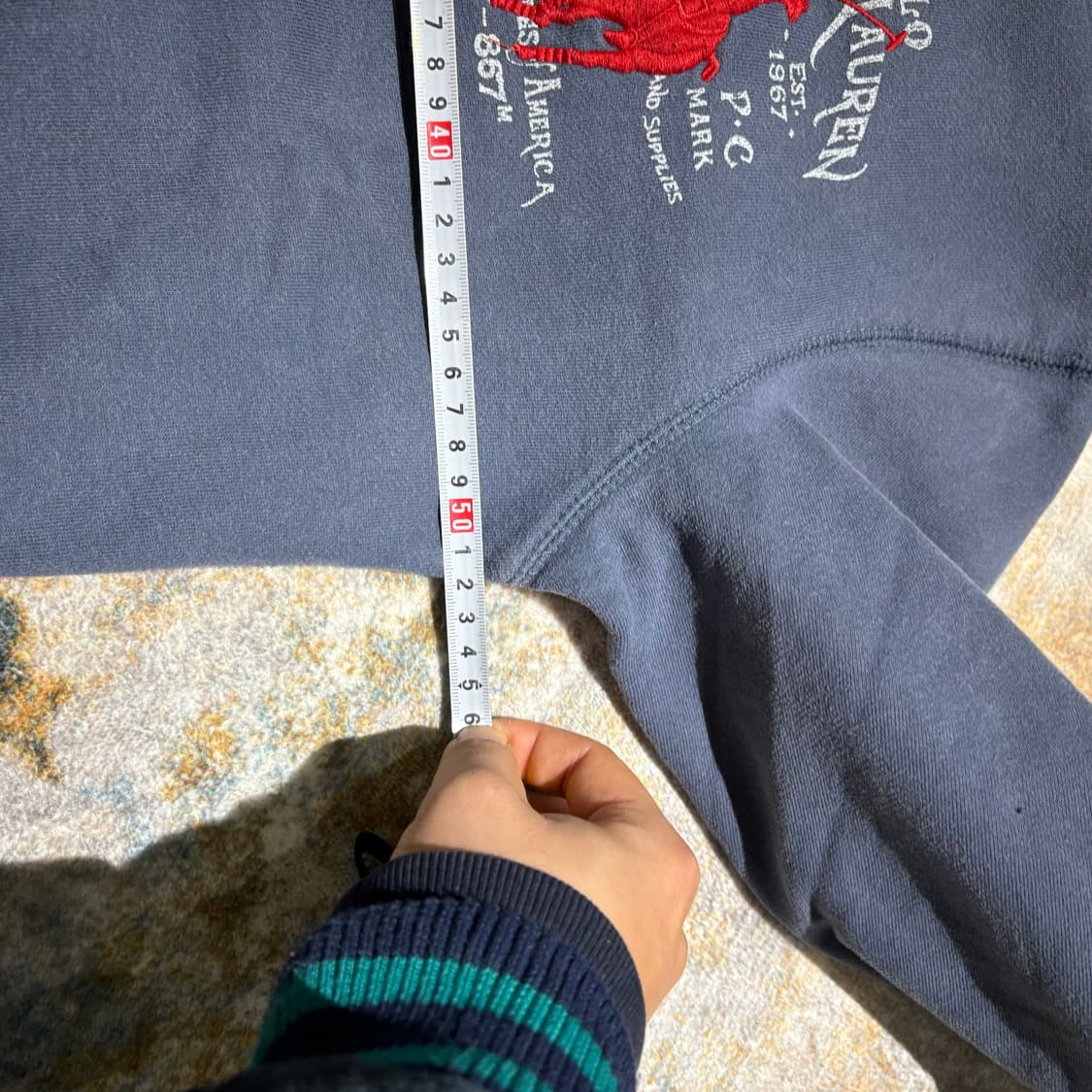 폴로 USA 성조기 빅포니 후드집업 상품이미지8