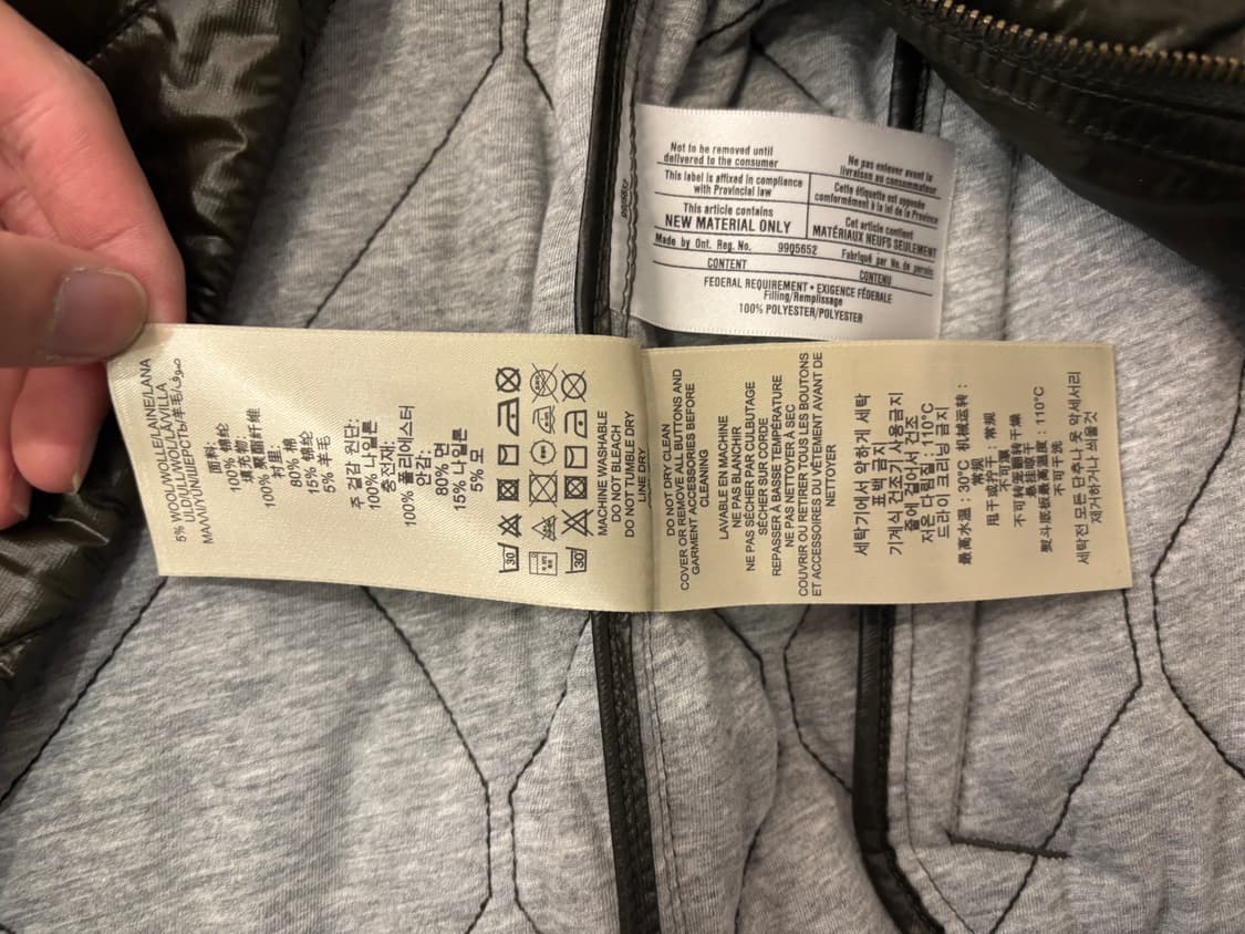 BURBERRY BRIT 버버리 브릿 퀼팅 조끼 L 상품이미지6