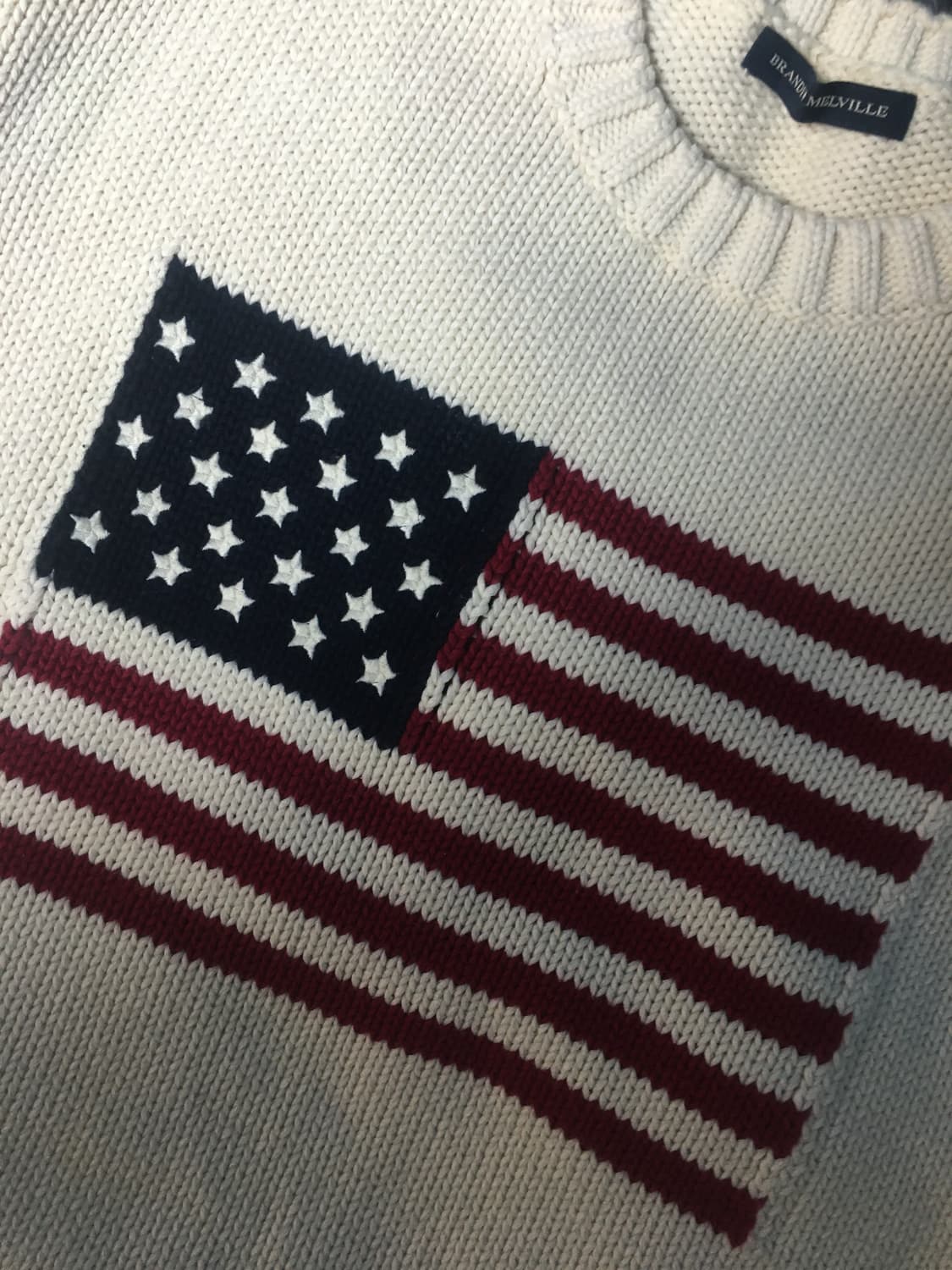 브랜디멜빌 성조기 니트 상품이미지4