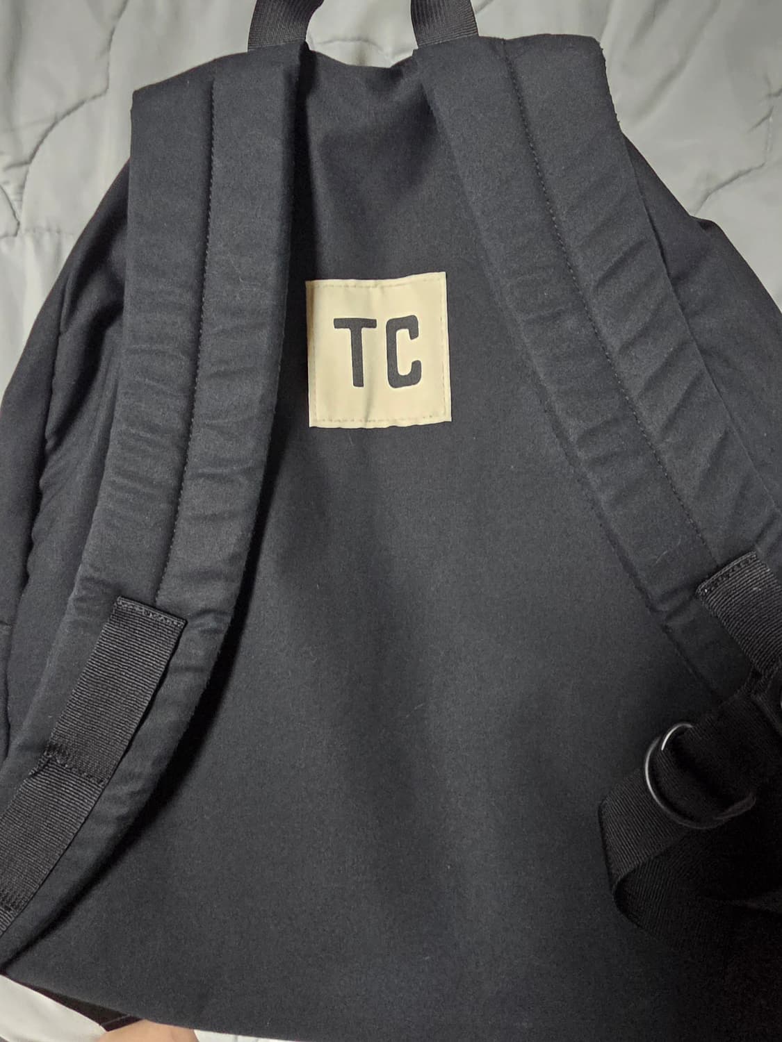 컬렉트피시스 테프스토어 백팩 블랙  상품이미지5