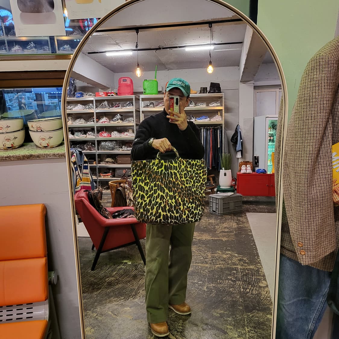 Betsey Johnson(벳시 존슨)레오파드 핑크 토트백 상품이미지9