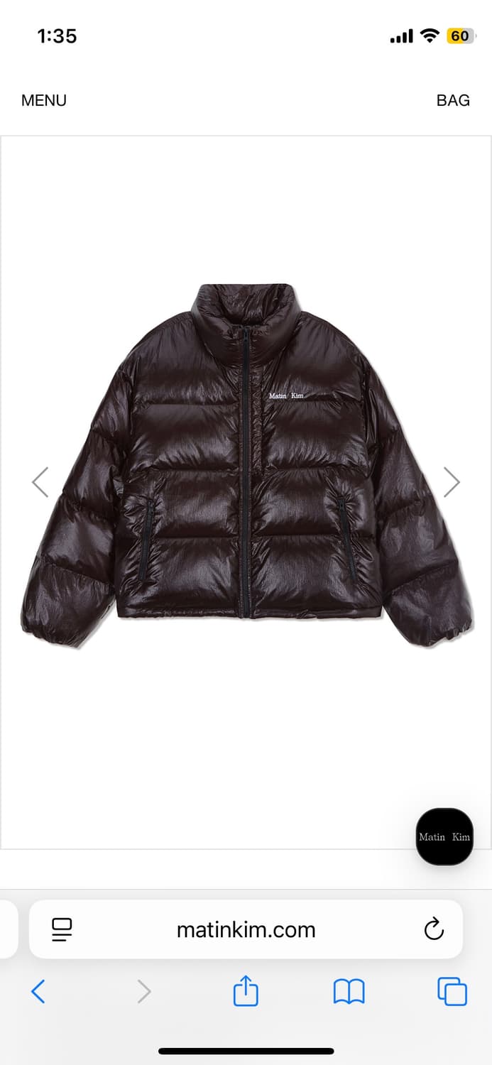 마뗑킴 글로시 푸퍼 패딩 상품이미지2