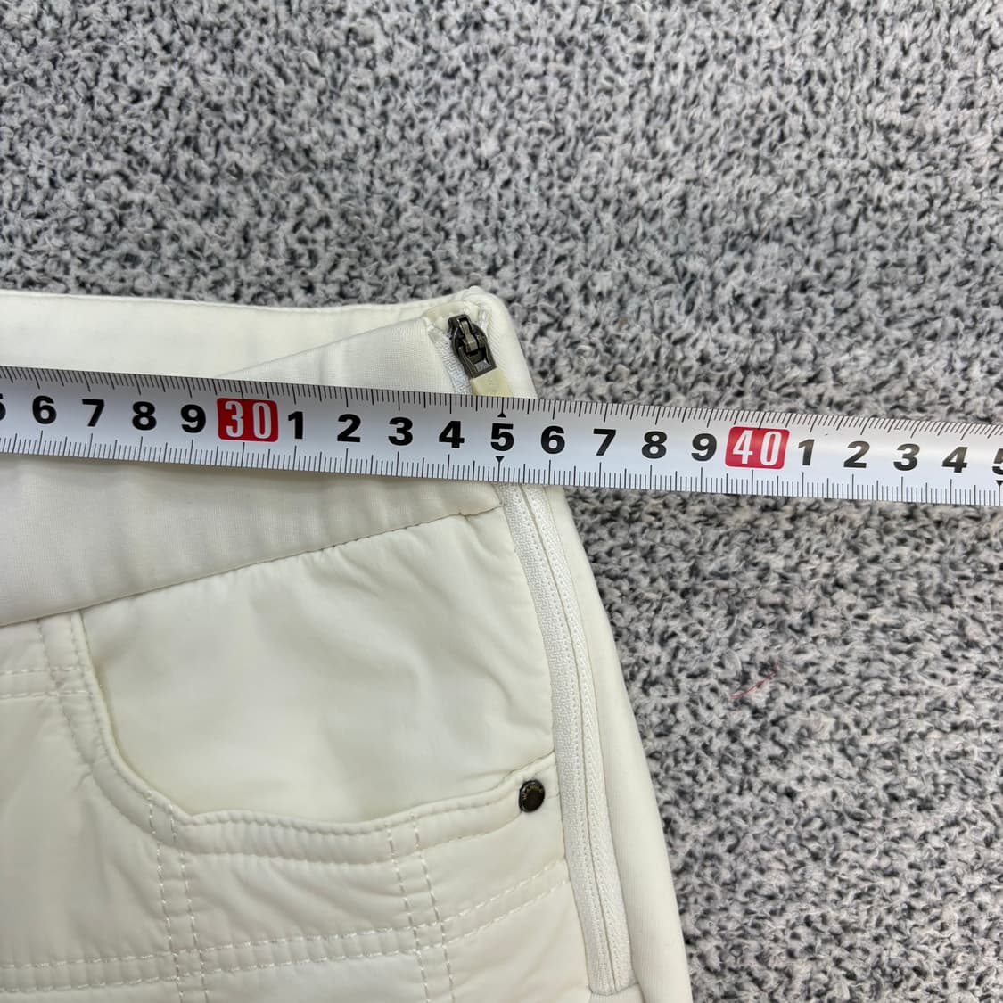 67 와이드앵글 기모 퀄팅 방풍 팬츠 0303J 상품이미지7