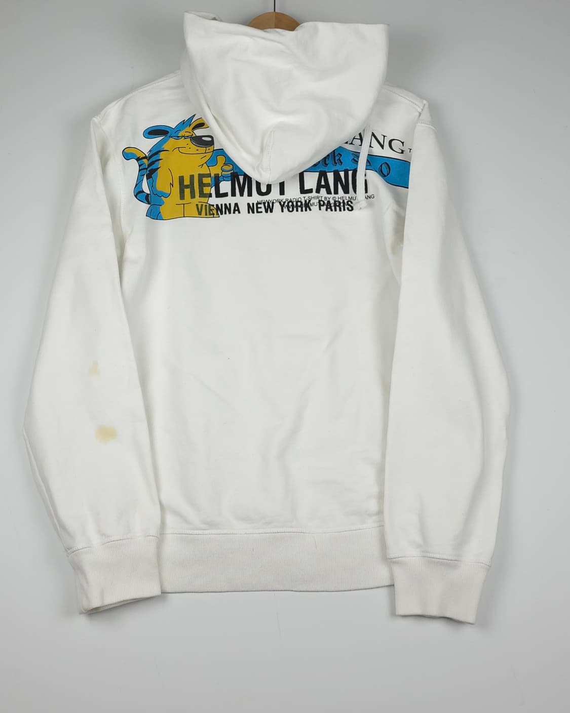 [L] 헬무트 랭 라디오프린트 코튼 후드티 상품이미지6