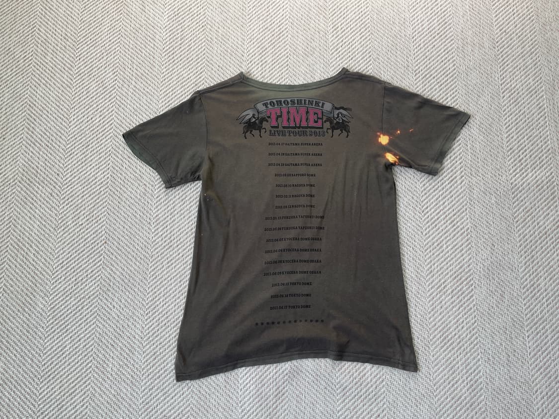 2013s TOHOSHINKI 투어 반팔티셔츠  J03544 상품이미지6