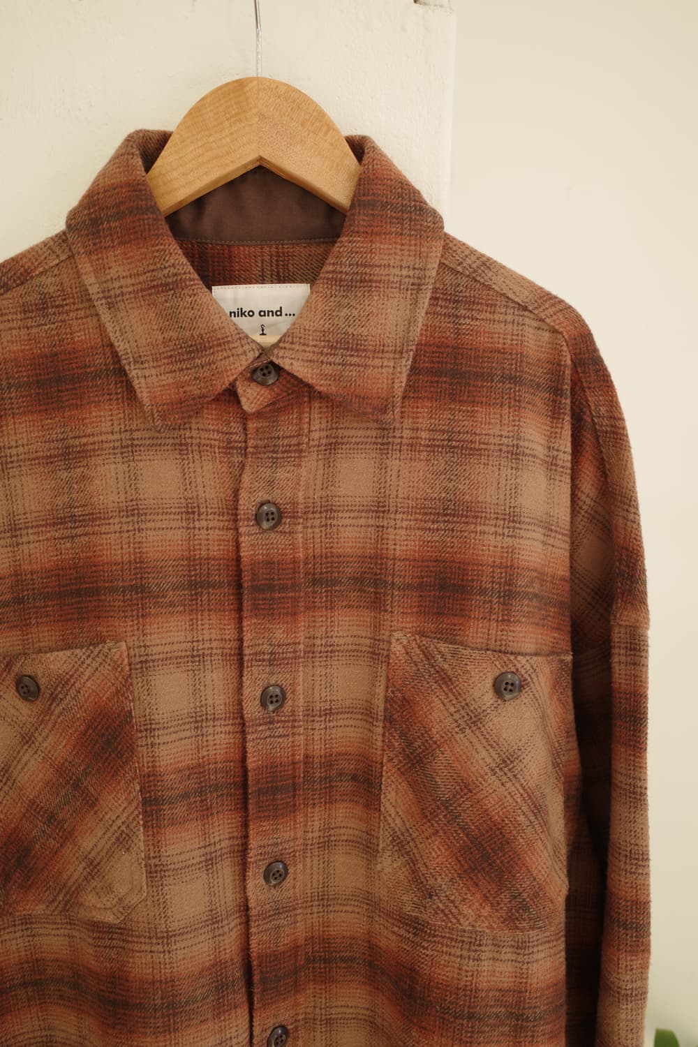 니코앤드 체크 아우터 상품이미지5