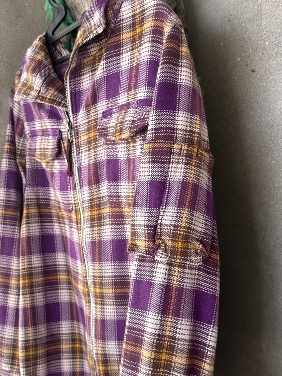 히스테릭 글래머 체크 셔츠 자켓 상품이미지4