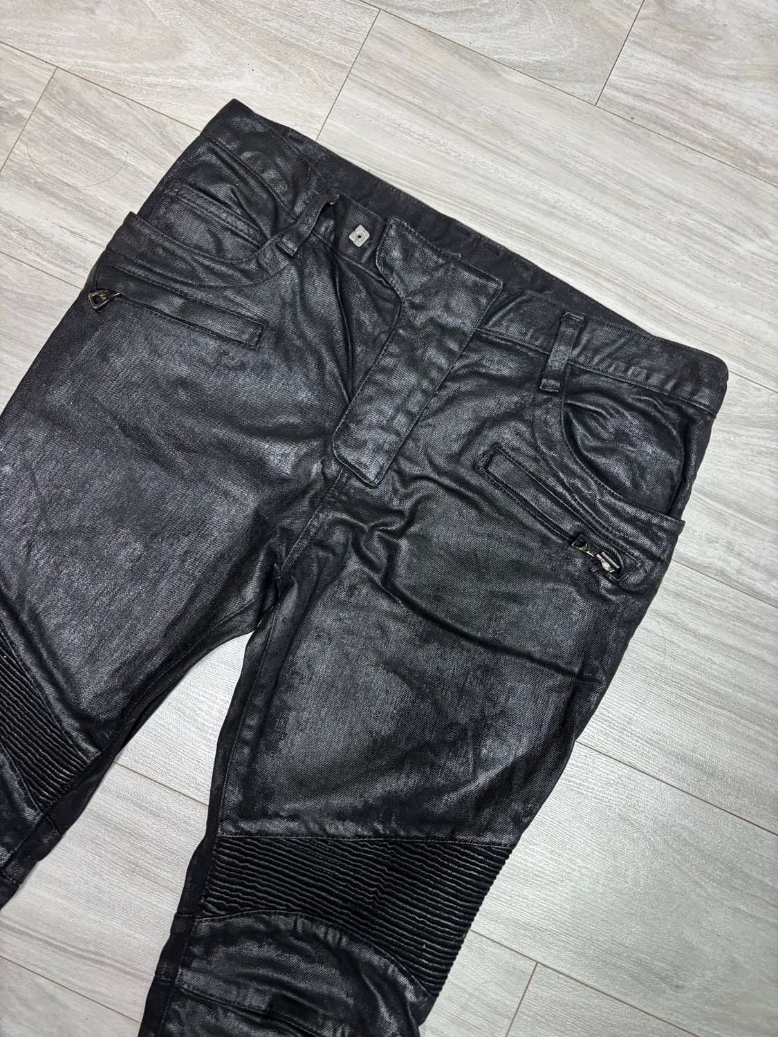 BALMAIN 블랙 데님 팬츠  상품이미지2