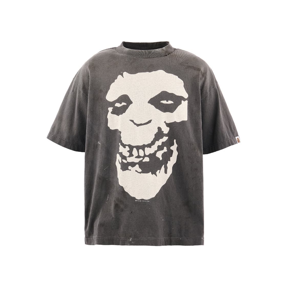 [XL,XXL] 세인트 미카엘 x 베이프 26ss 반팔 블랙 상품이미지1