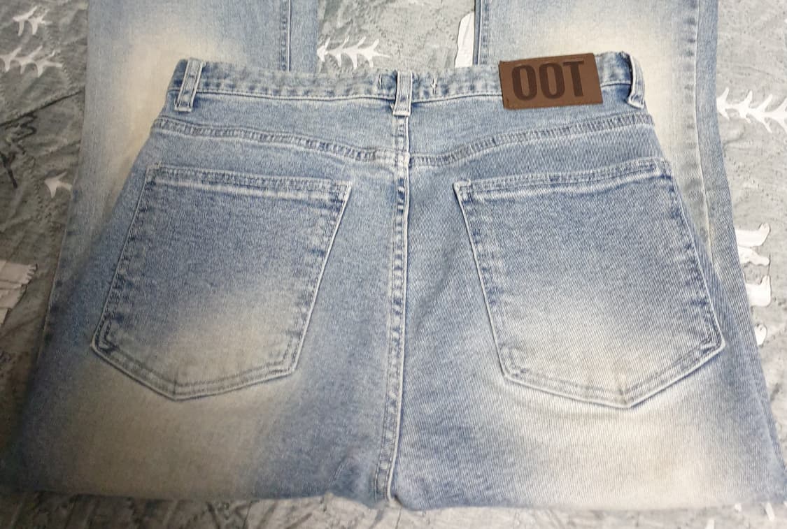 OOT 빈티지 워싱 슬림핏 바디쉐이퍼 부츠컷 데님팬츠 (L) 상품이미지3