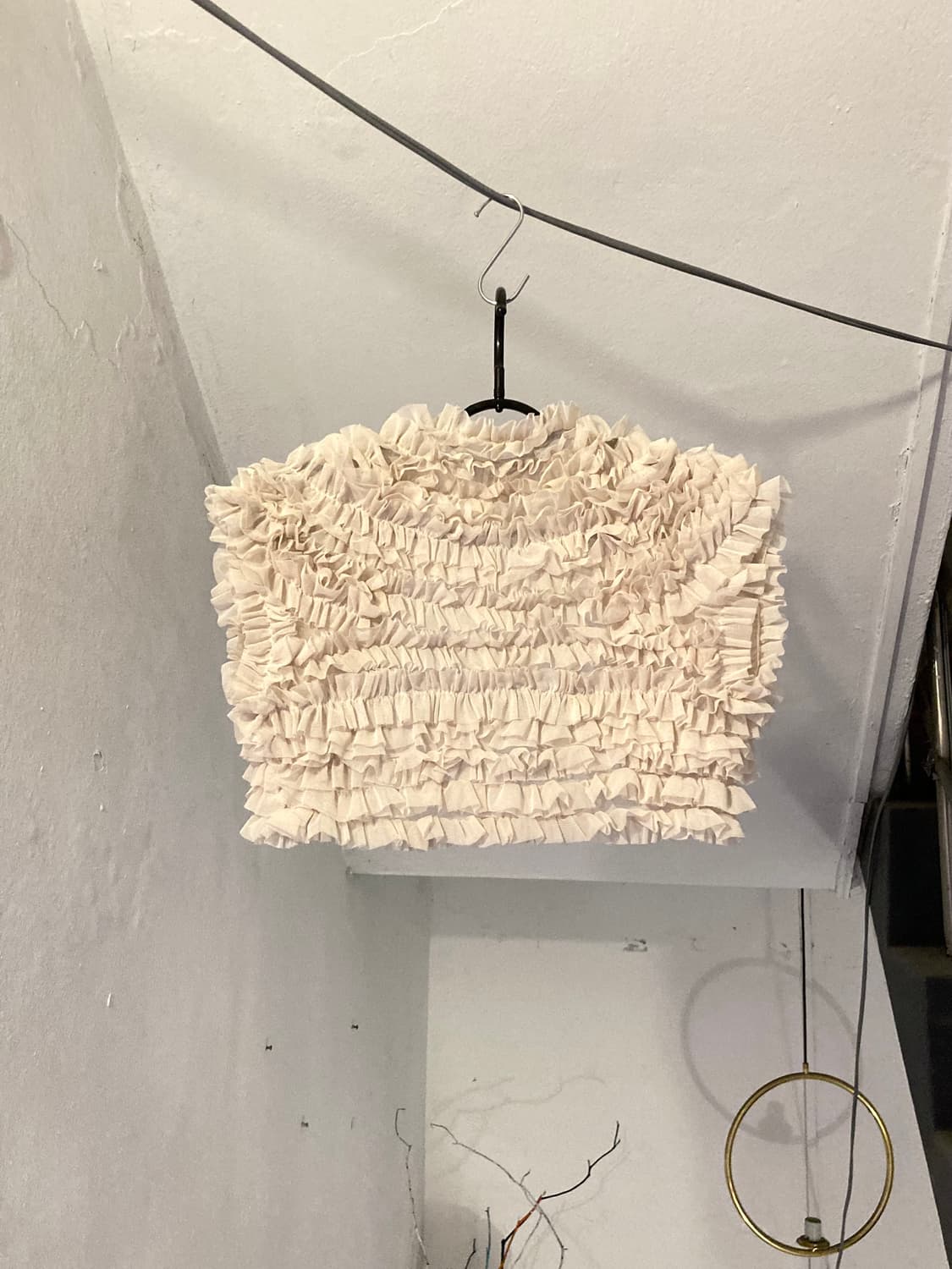 오글뽀글 베이지 탑 상품이미지5