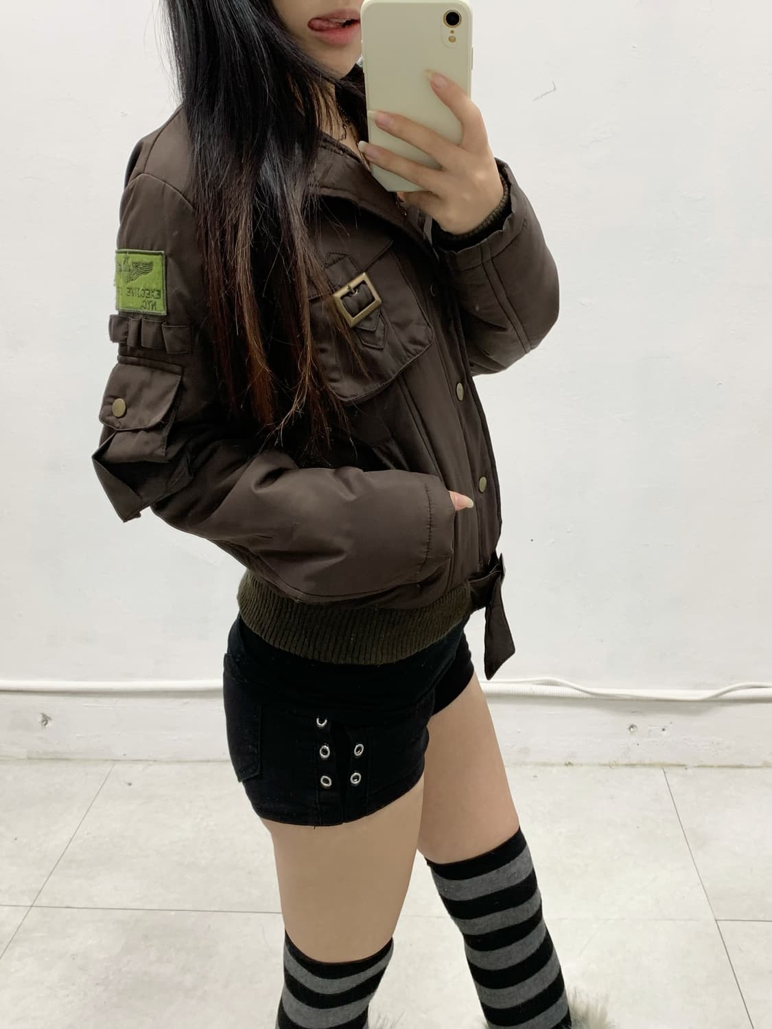 [FUBU] 푸부 y2k 코코아 카고 자켓 상품이미지4