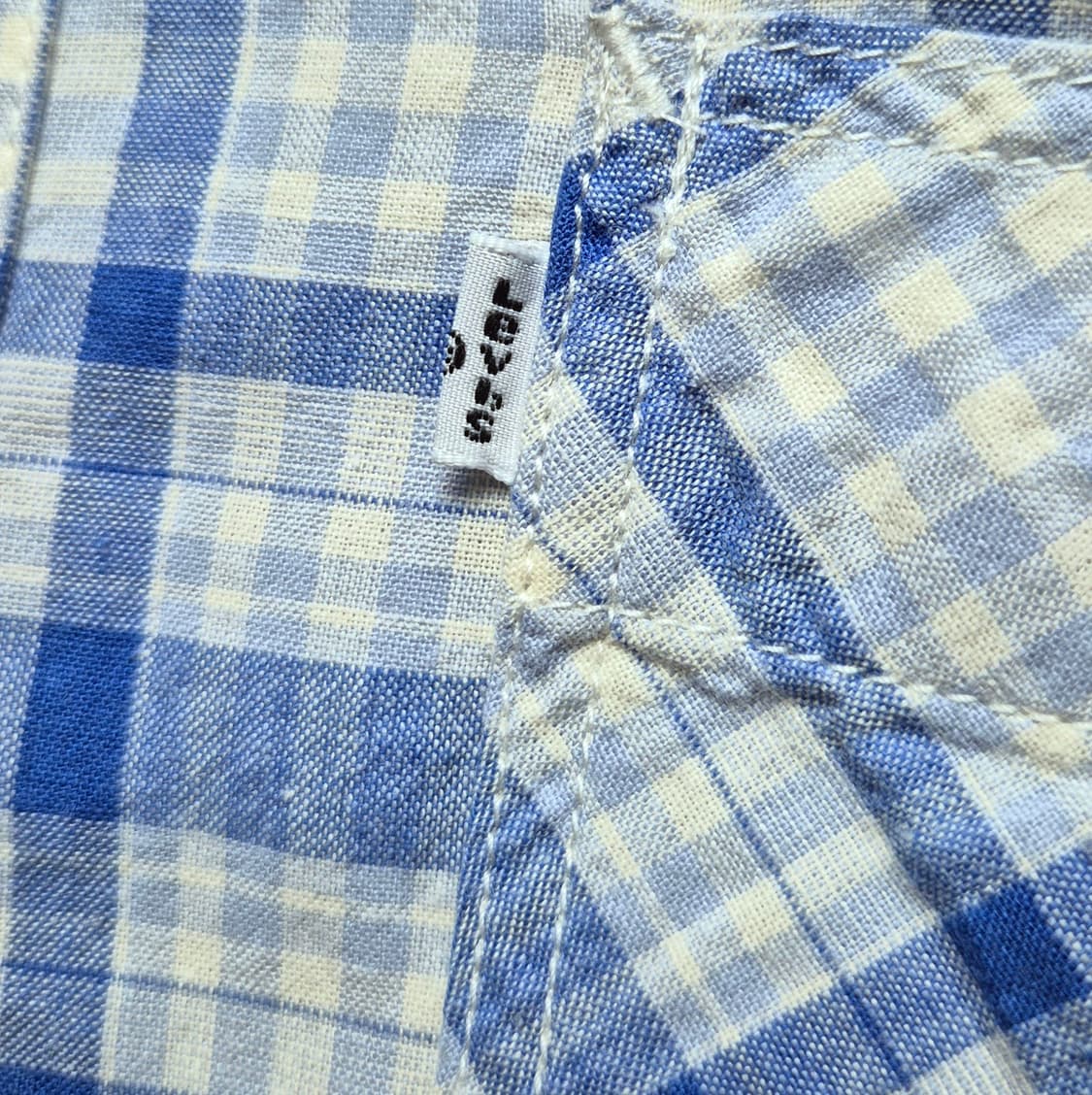 [S] 리바이스 체크 반팔셔츠 상품이미지8