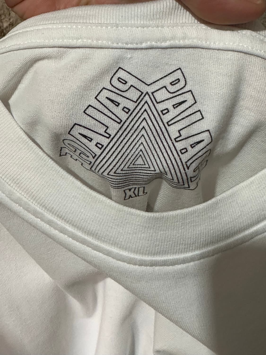 팔라스 코리아 트라이퍼그 티셔츠 화이트 상품이미지6