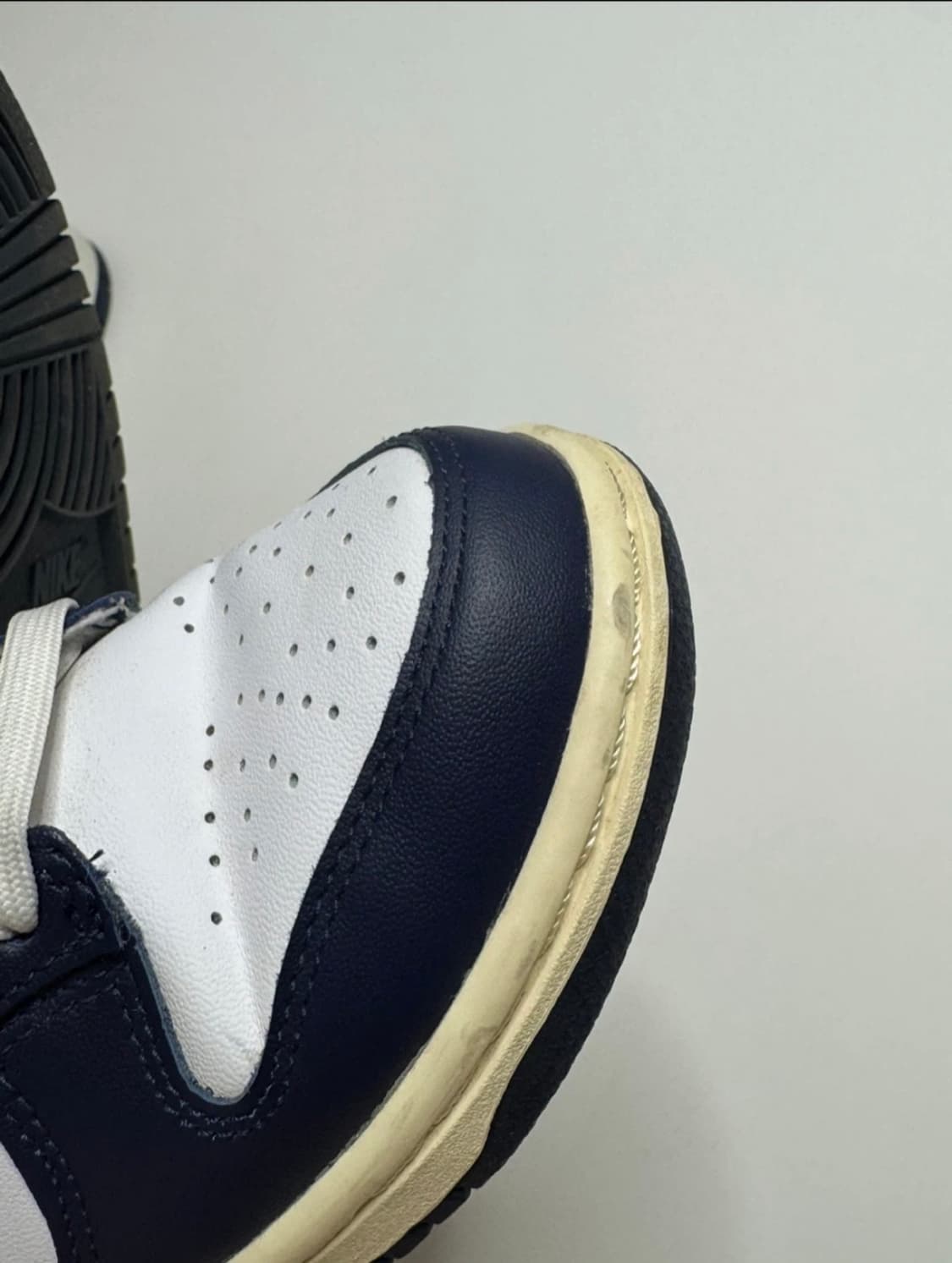 (W) 나이키 덩크 로우 빈티지 미드나잇 네이비 220 상품이미지3