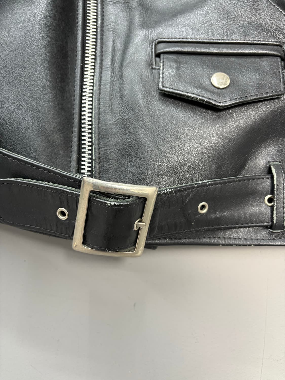 크로우즈 워스트 무장전선 가죽라이더 자켓 A3286 상품이미지8