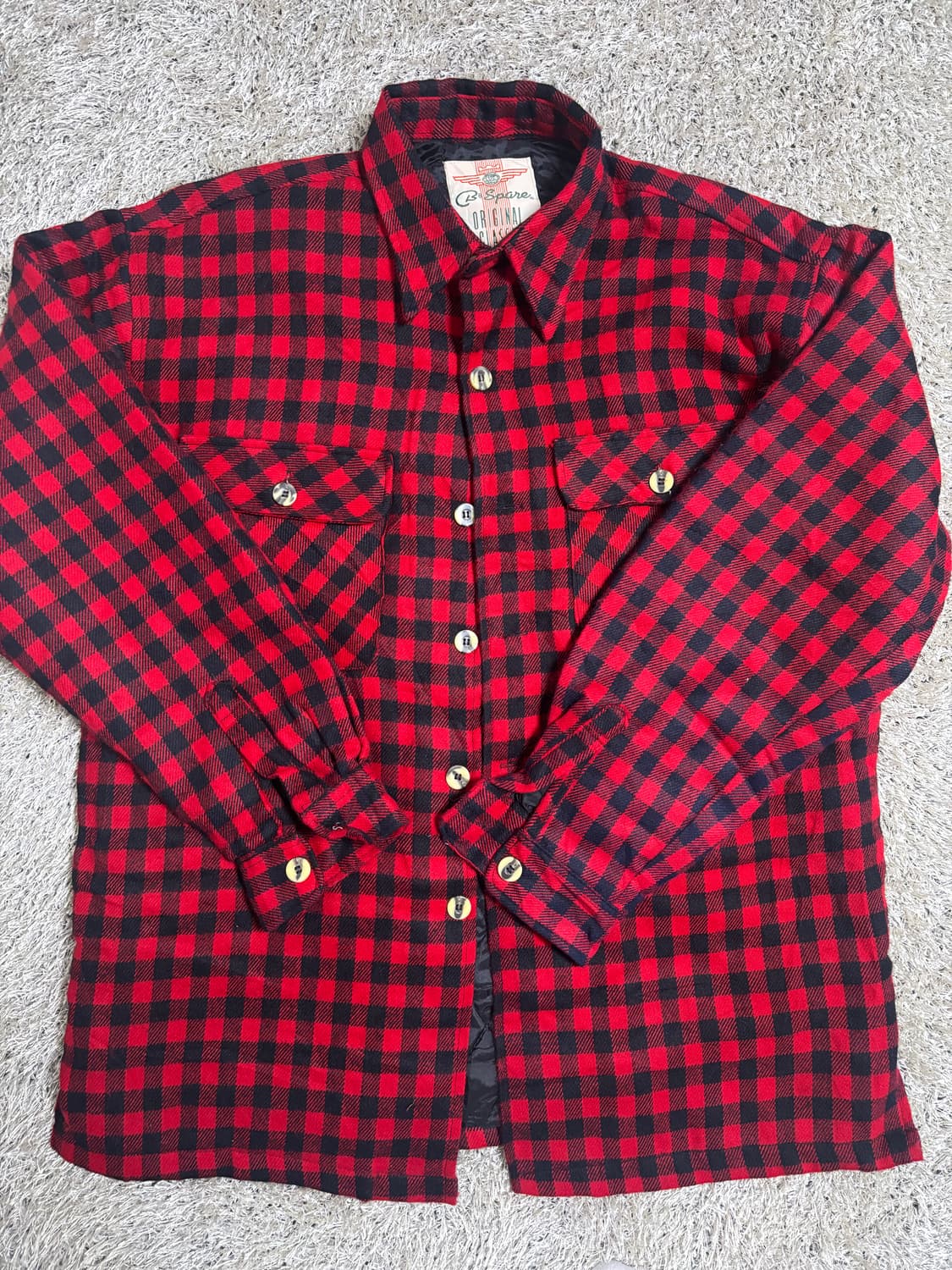 일본판 체크자켓 사이즈 105 상품이미지1