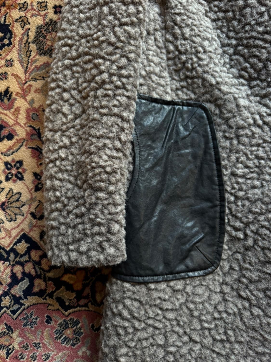 Sara bardotti 사라 바르도티 시어링 코트 66~77 상품이미지4