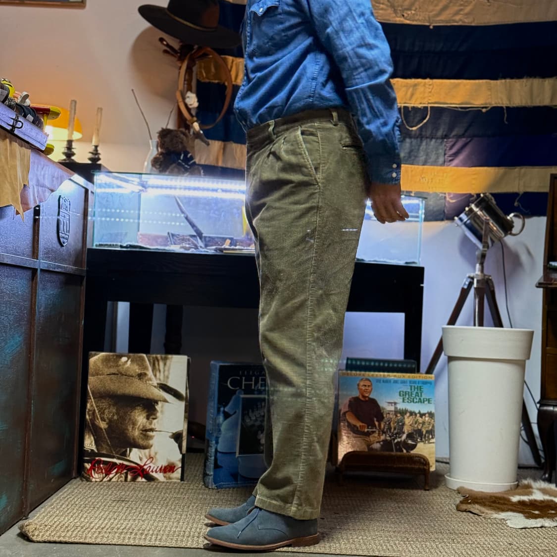 Innanzi 투턱 코듀로이 팬츠 32-33 상품이미지8