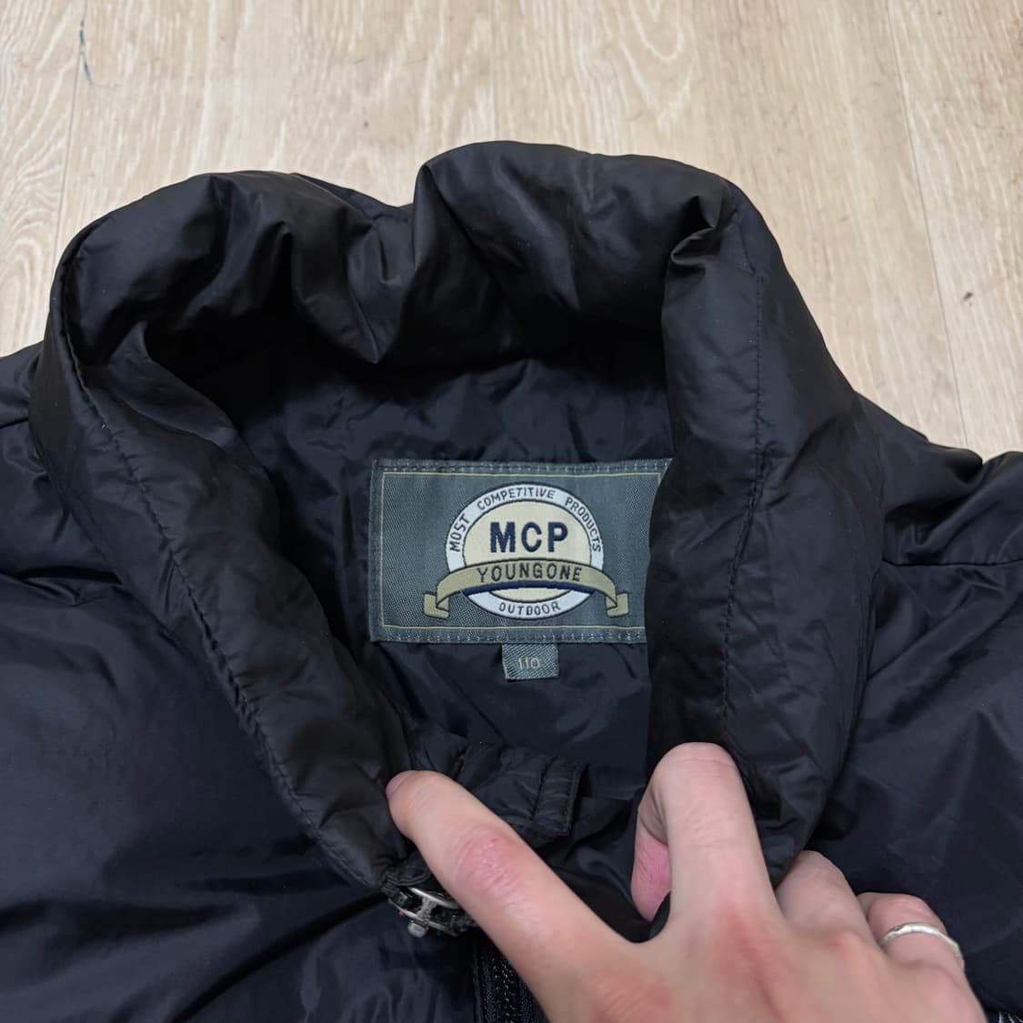 MCP 스포츠 남성 덕다운 패딩조끼 XXL/110  상품이미지6