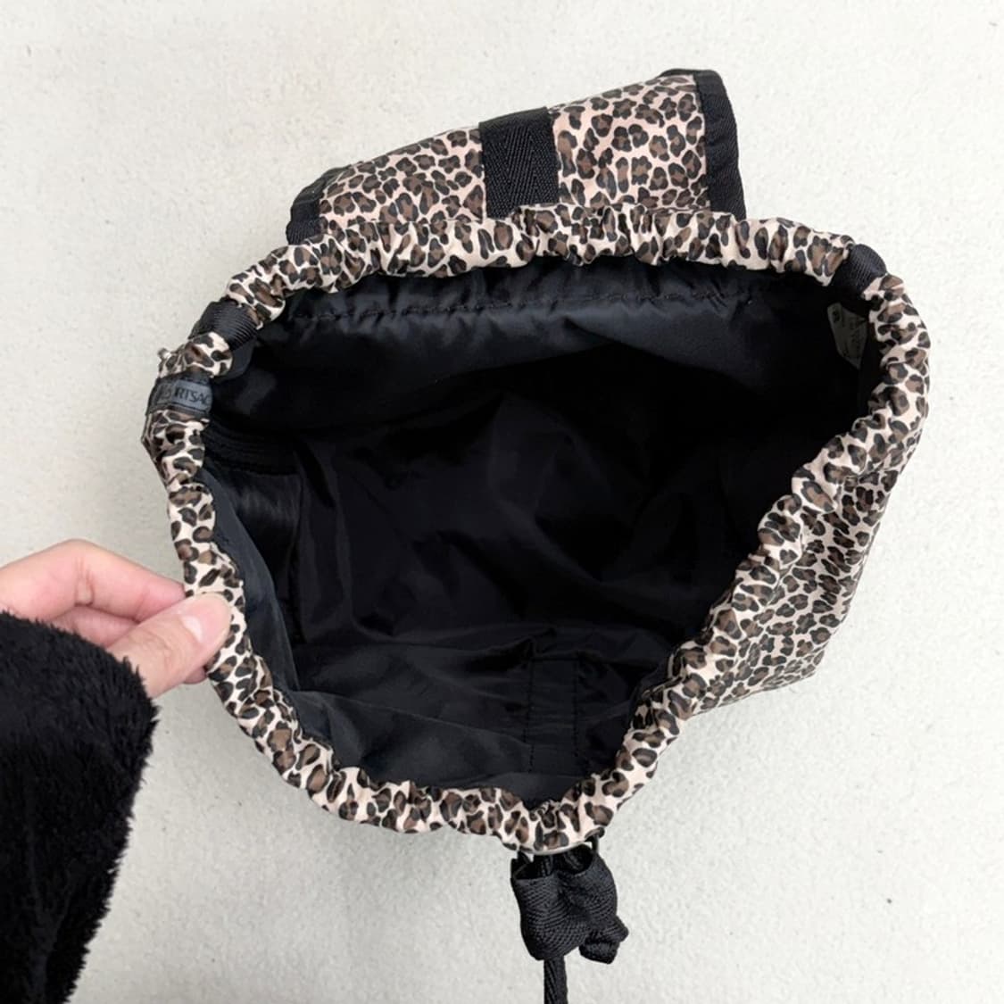 LESPORTSAC 레오파드 프린트 미니 백팩 상품이미지5