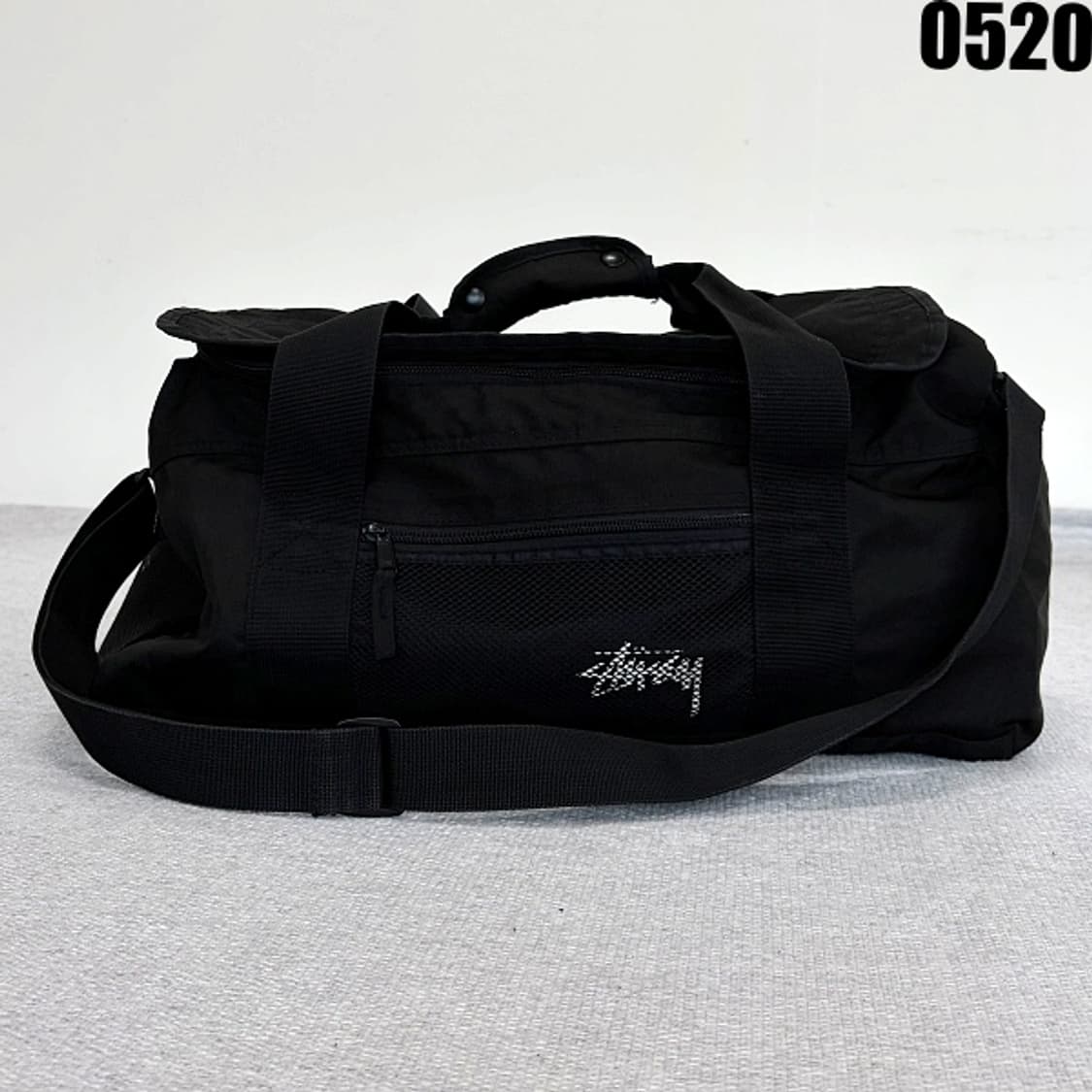 스투시 블랙 스톡 더플백 0520 상품이미지2
