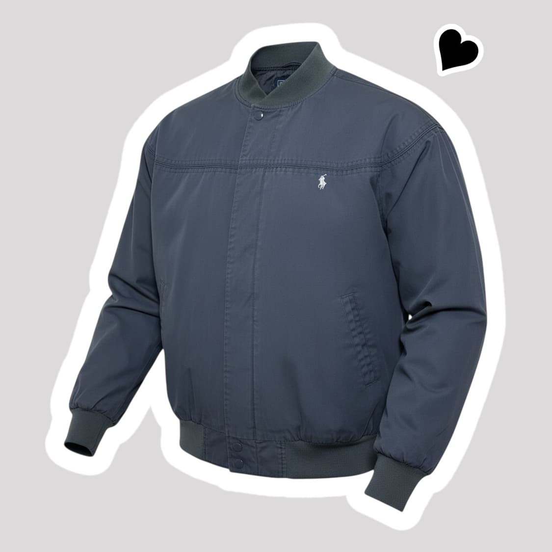 폴로 랄프로렌 워싱그레이 블루종 자켓 상품이미지1