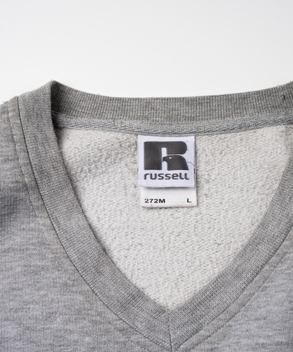 (105) 러셀어슬레틱 Grey V-Neck Sweatshirt 상품이미지4