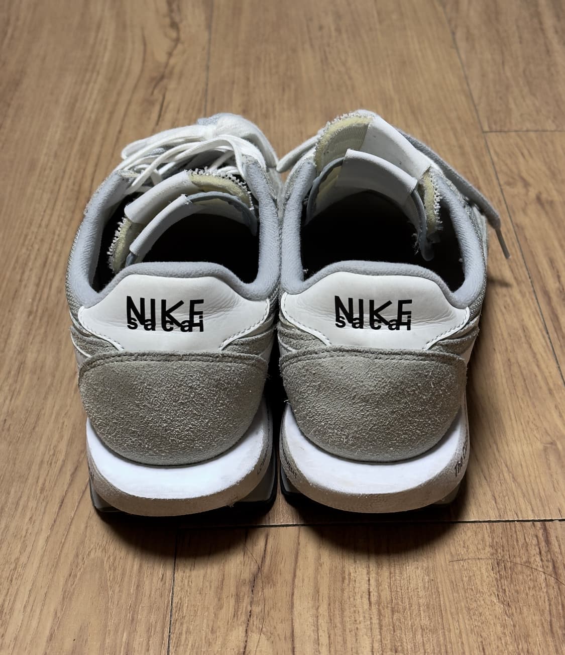 나이키 사카이 프라그먼트 LD와플 라이트 스모크 그레이 상품이미지3