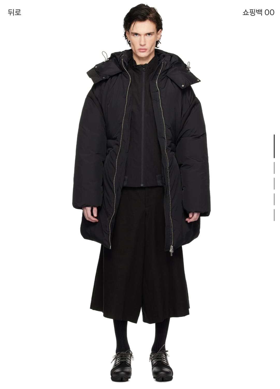 Heliot Emil 다운 파카 블랙 상품이미지2