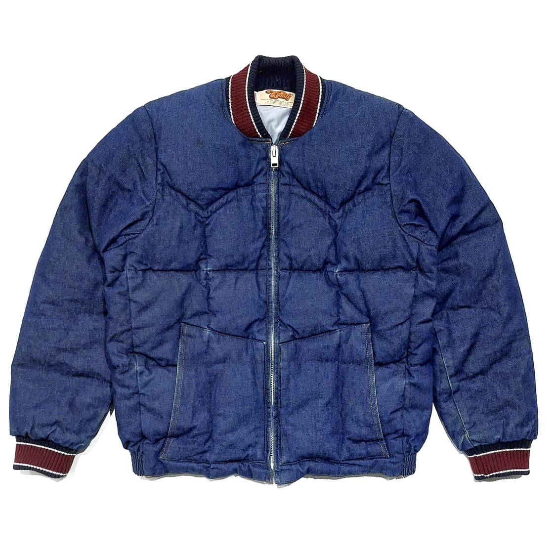 comfy 80s 웨스턴 데님 다운 자켓 (100) m 상품이미지1