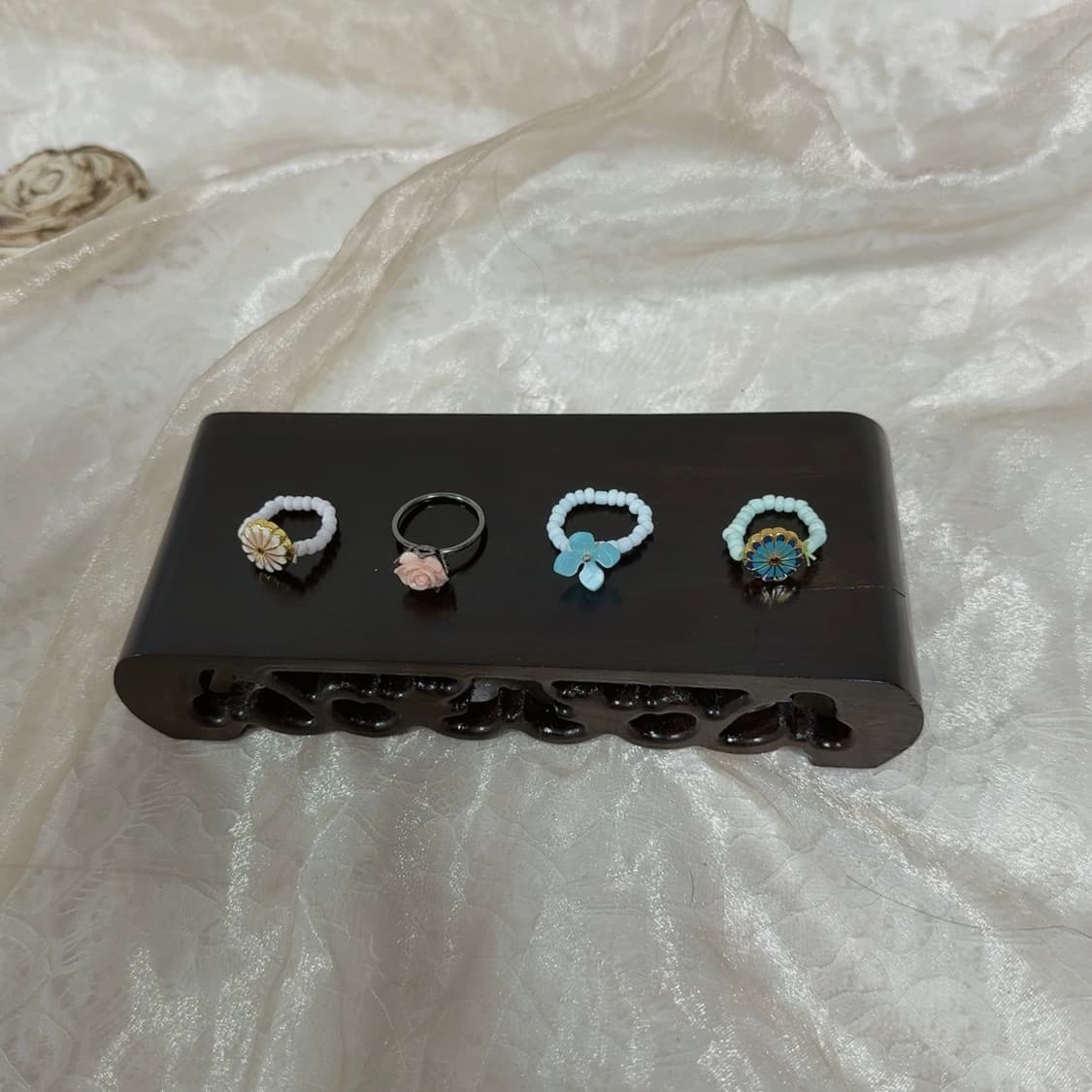빈티지 에나멜 오리엔탈 반지 세트 상품이미지4