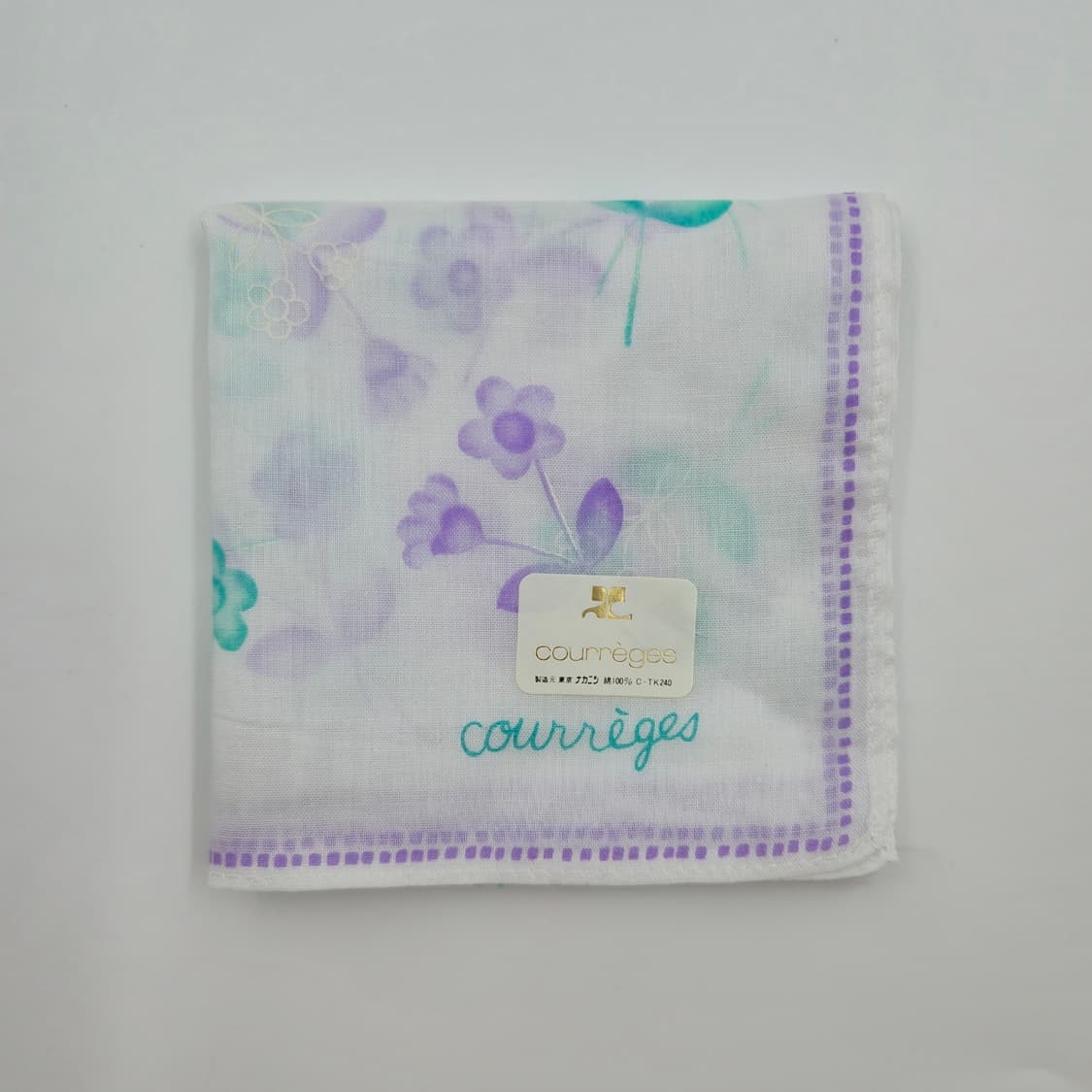 [새상품] courreges 꾸레쥬 손수건 스카프 - 13 상품이미지2