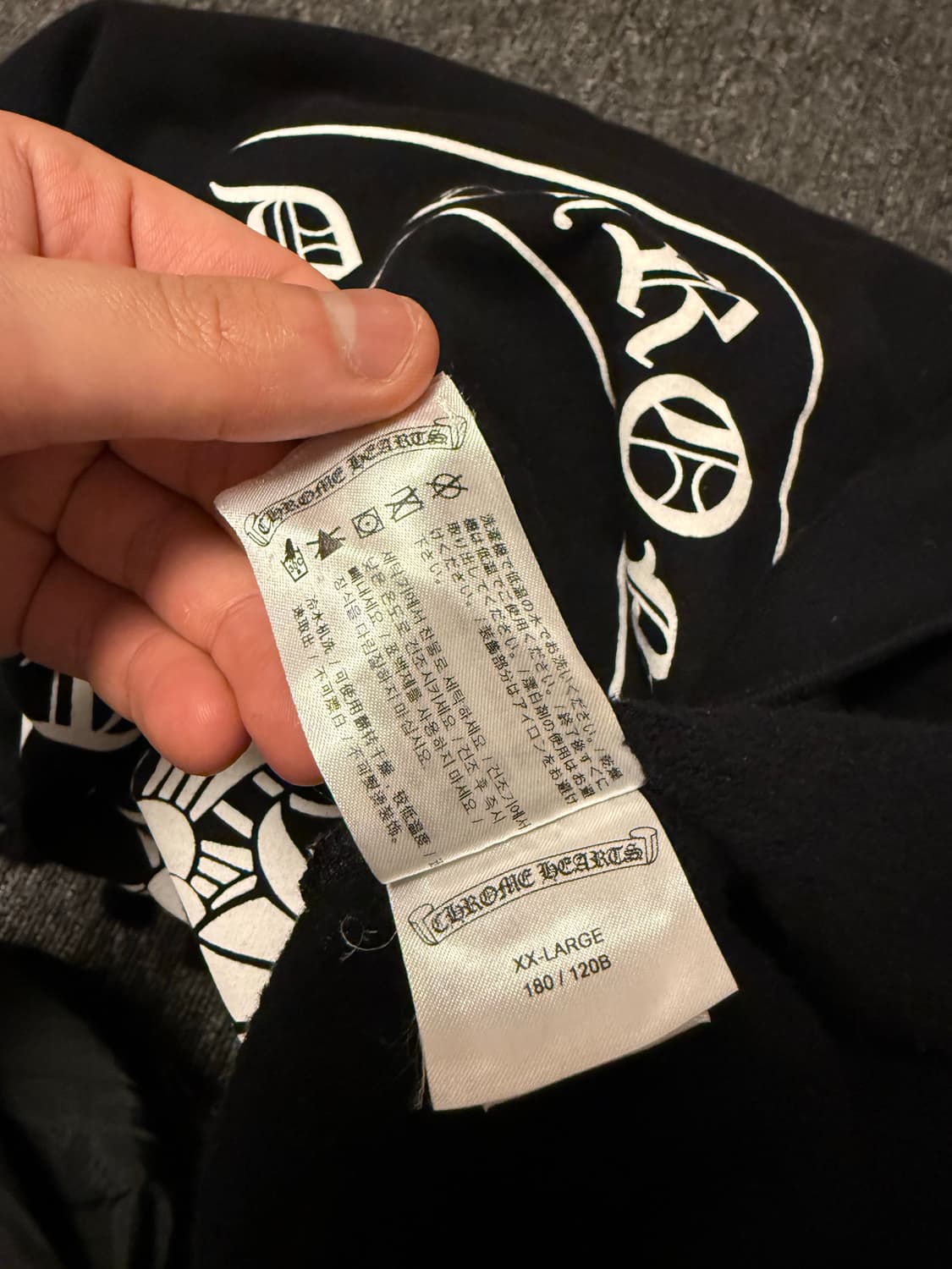 [XXL] 크롬하츠 X 드레이크 러버 보이 후드 마이애미 익스클루시브 상품이미지7