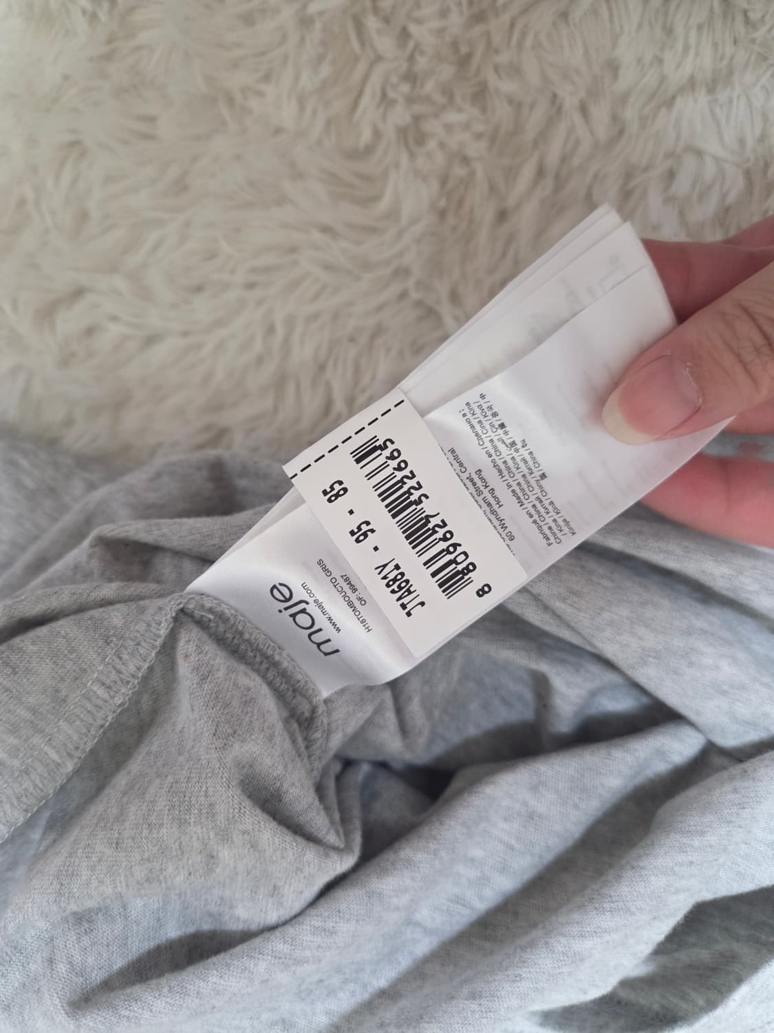 마쥬 2사이즈 장미 자수반팔 상품이미지3