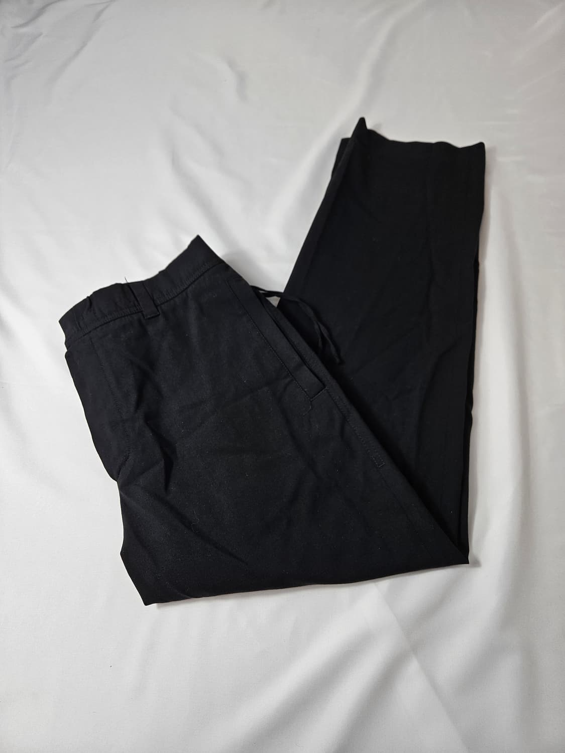 TIME 타임옴므 밴딩 포켓 슬랙스 바지 블랙 모 30 한섬 상품이미지1