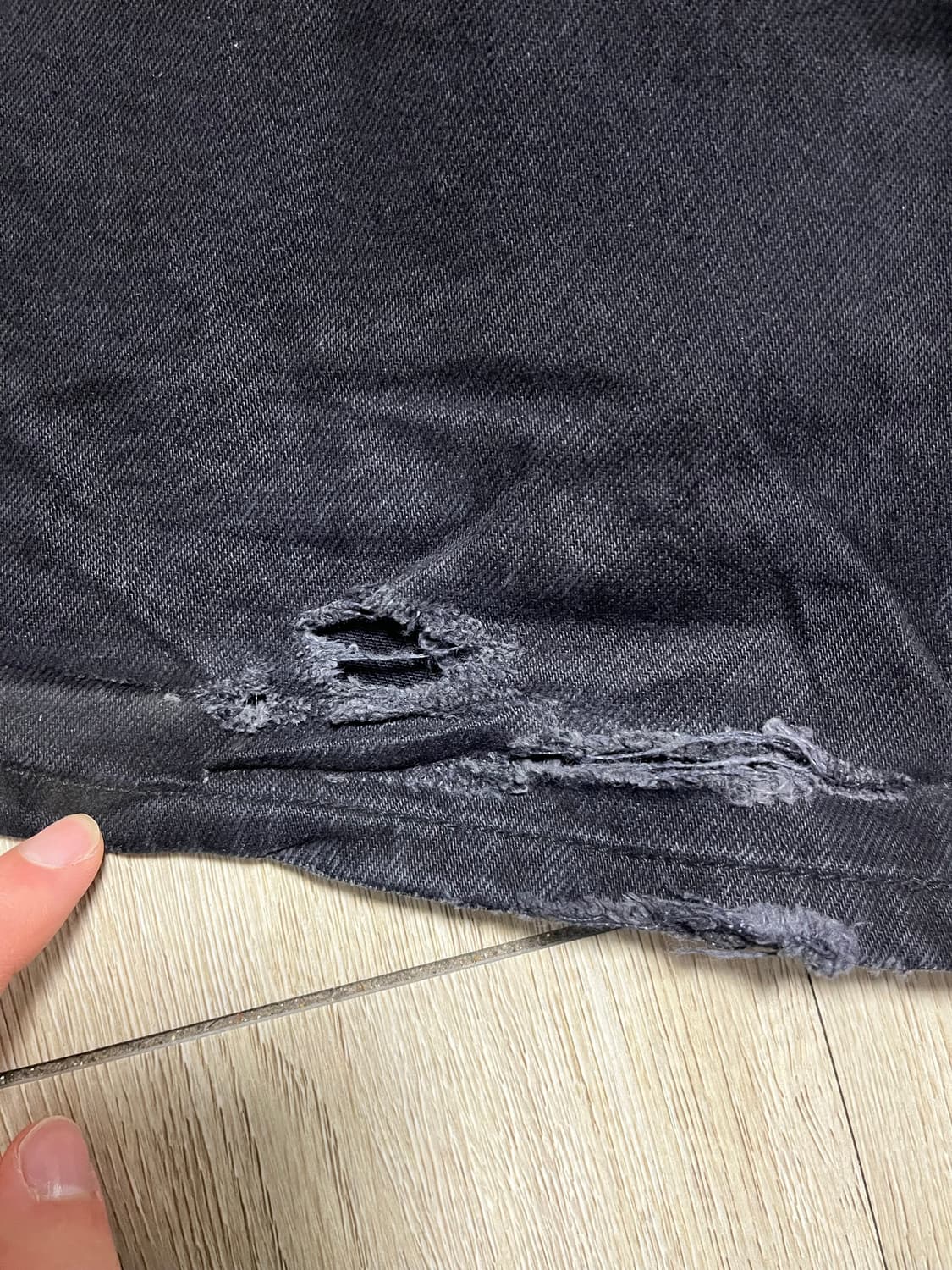 해칭룸 와이드 커브진 제트블랙 3 상품이미지3