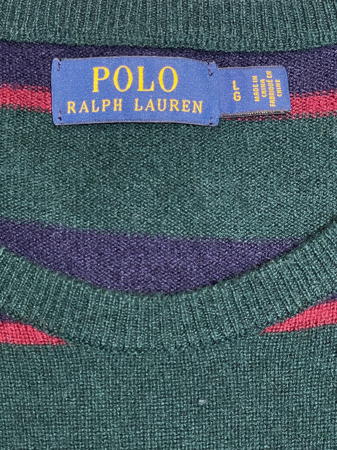 폴로 스트라이프 니트 상품이미지4