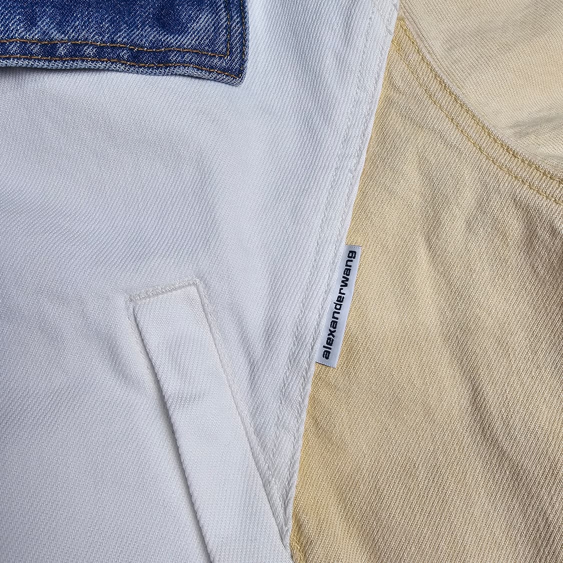 알렉산더왕 컬러블록 데님자켓 상품이미지5