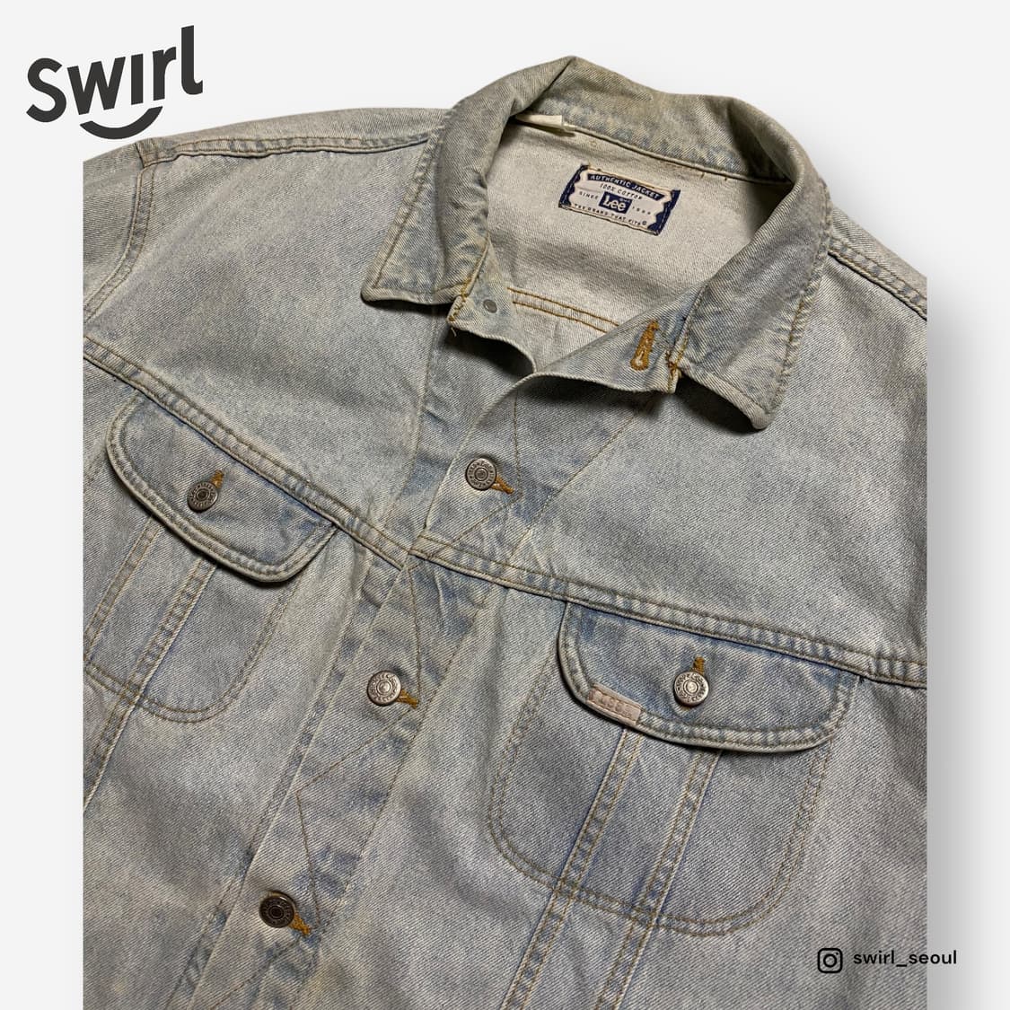 🌊Lee authentic Denim jackets 상품이미지3