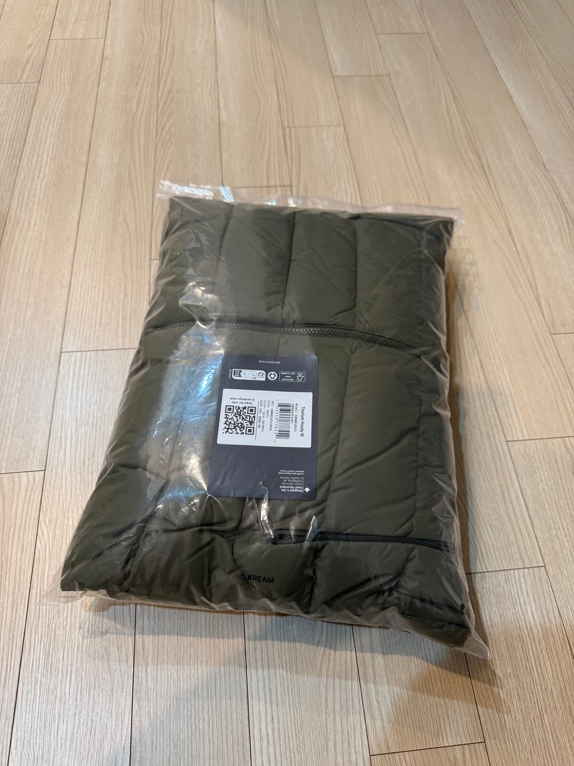 아크테릭스 토륨 후디 타츠 S 새상품 상품이미지3