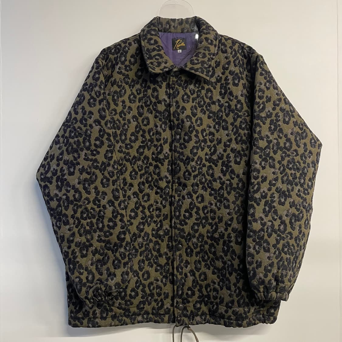 니들스 21AW 레오파드 코치자켓 상품이미지3