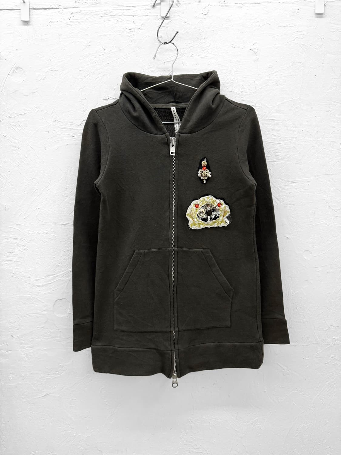 sunao kuwahara 오브제 후드집업 상품이미지1