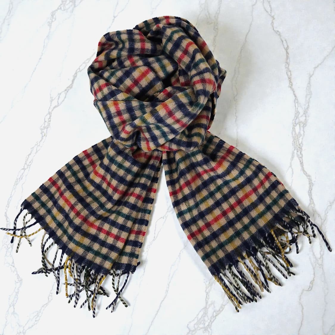 DAKS 닥스 캐시미어 목도리 머플러 남녀공용 상품이미지1