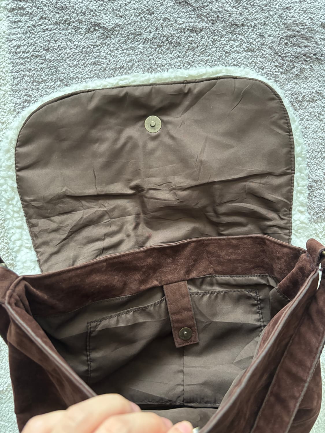 빈티지 퍼 크로스백 상품이미지3